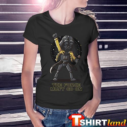 Тениска STAR WARS - The Force Must Go On