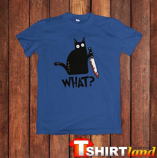 Тениска Murder Funny Cat