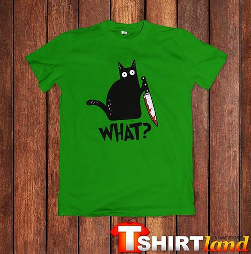 Тениска Murder Funny Cat