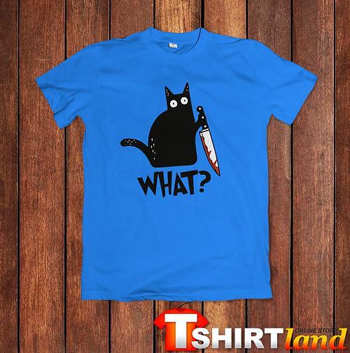 Тениска Murder Funny Cat