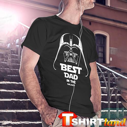 Тениска STAR WARS - Best Dad In The Galaxy