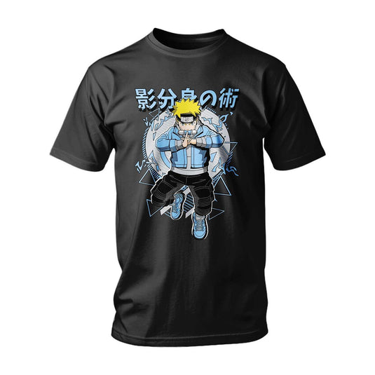 Тениска Streetwear Naruto All Blue