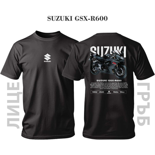 Тениска BLACK SUZUKI GSX-R600