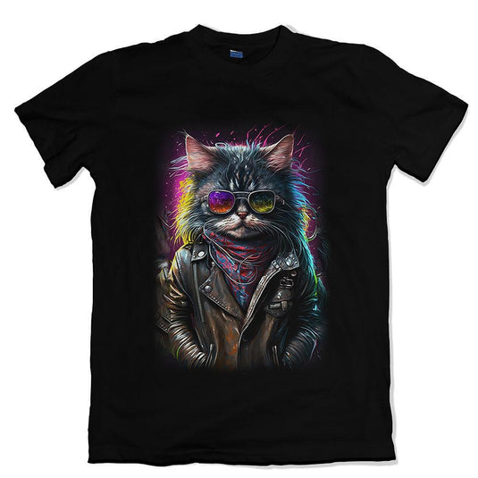 Тениска Rocker Cat