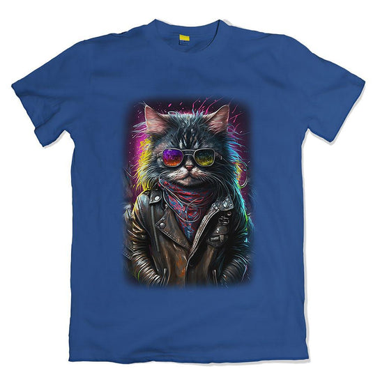 Тениска Rocker Cat