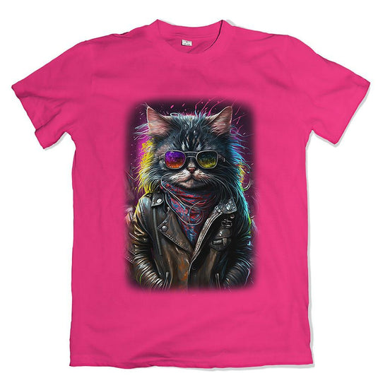 Тениска Rocker Cat