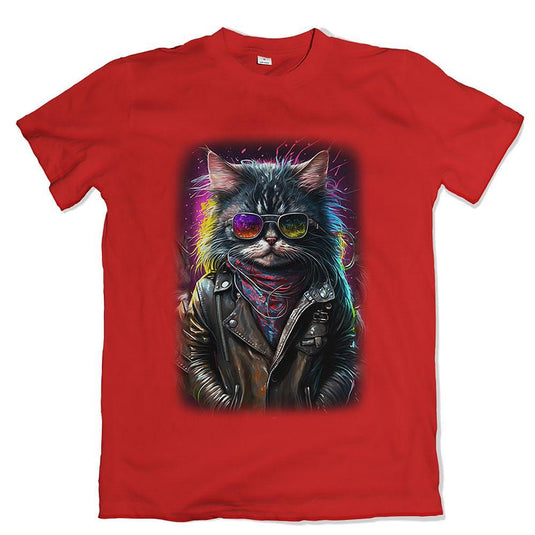 Тениска Rocker Cat