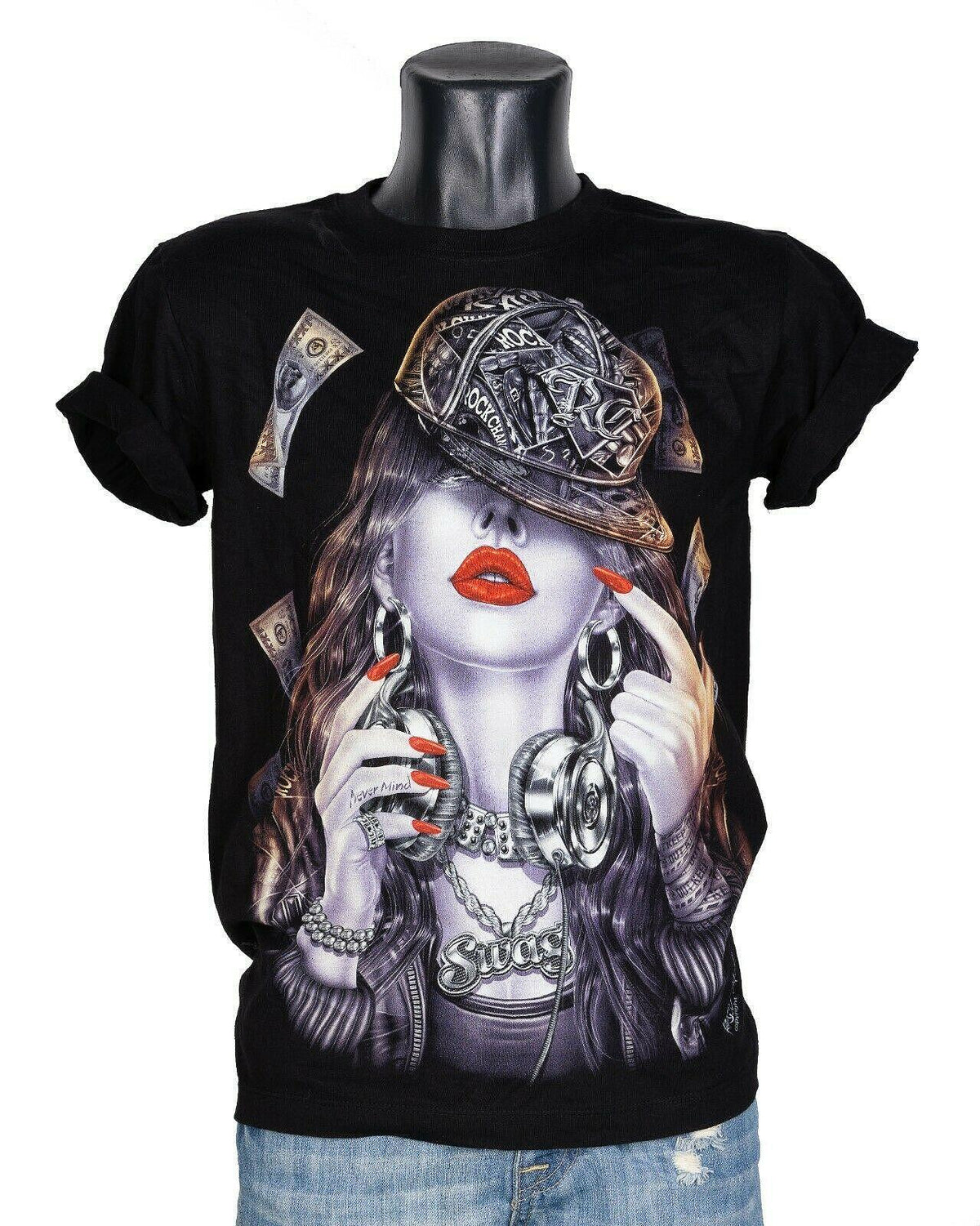 T-shirt Swag Music Girl GR-719