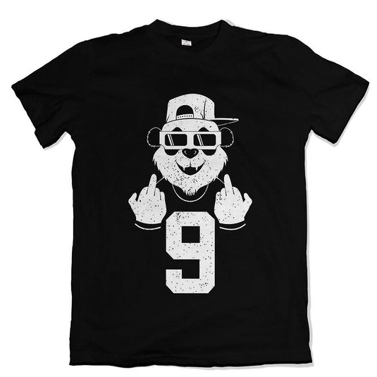 Тениска Middle Finger Gangsta Bear