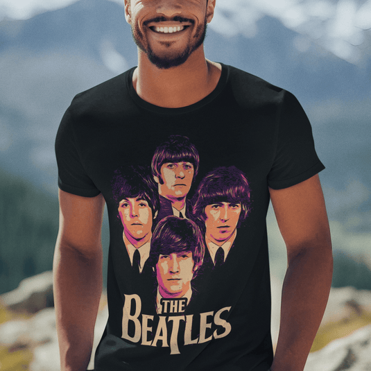 Тениска The Beatles Band