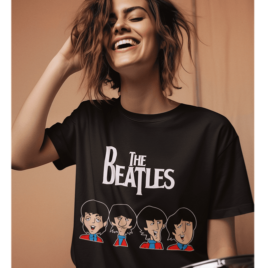 Тениска The Beatles Here Comes the Tee