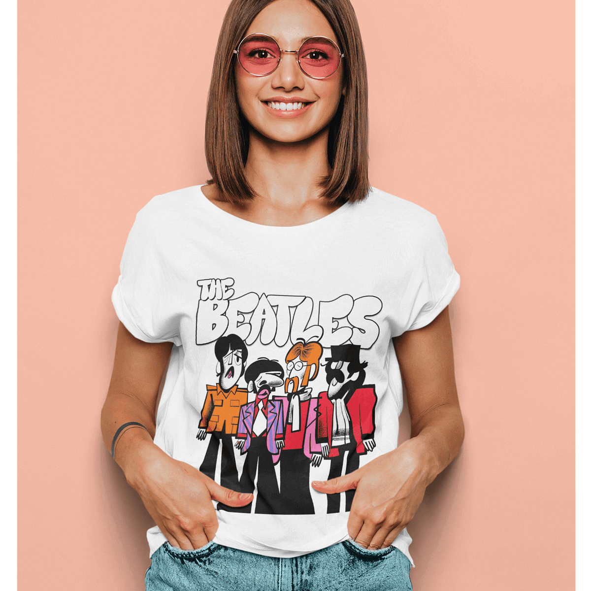 Tricou The Beatles Twist and Shout