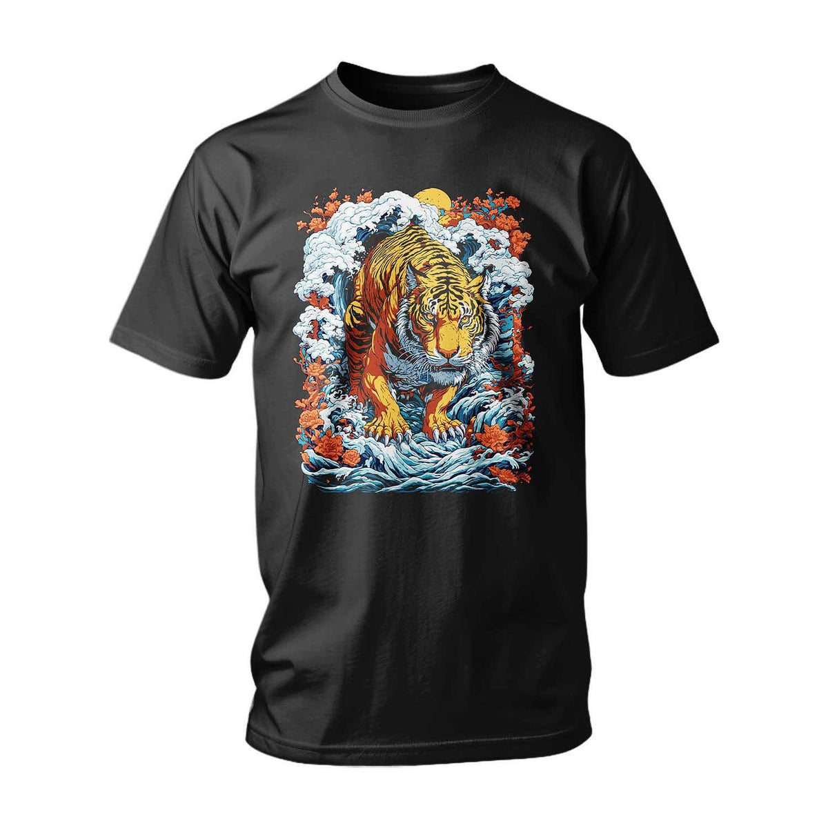 T-shirt Tiger in Water 3