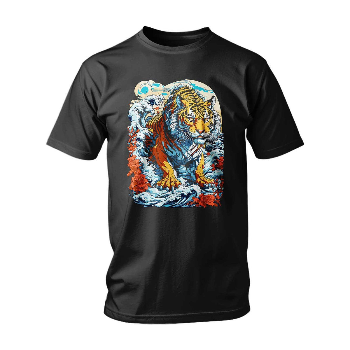 T-shirt Tiger in Water 4