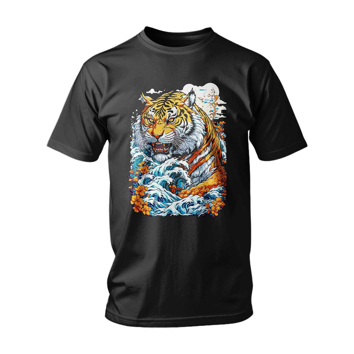 T-shirt Tiger in Water 2