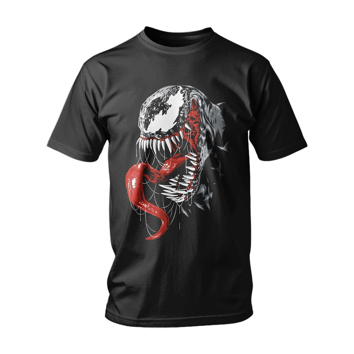 Tricou Brain: „Nu-i mânca.” Venom: „Prea târziu.”