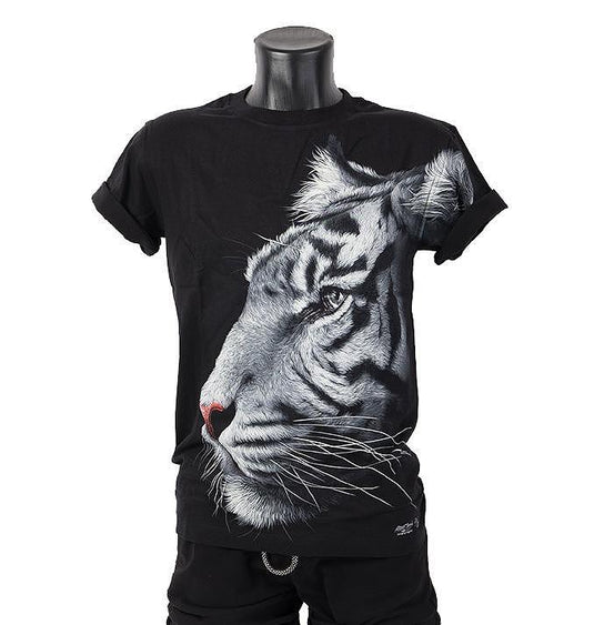 Тениска White Tiger Big Head 3D-133