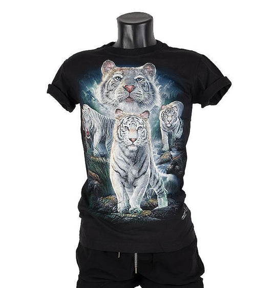 Тениска White Tigers in the Mountains GR-807