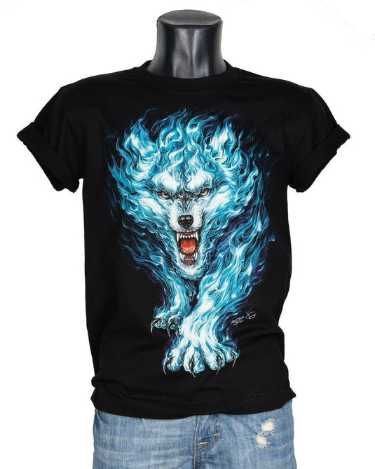 Тениска Wild Blue Wolf HD-65
