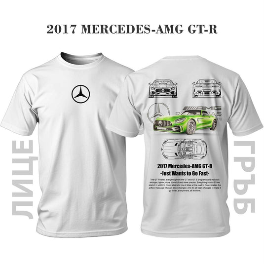 Тениска GREEN MERCEDES-AMG GT-R 2017