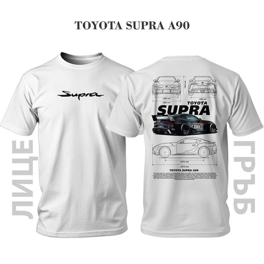 Тениска BLACK EDITION TOYOTA SUPRA A90