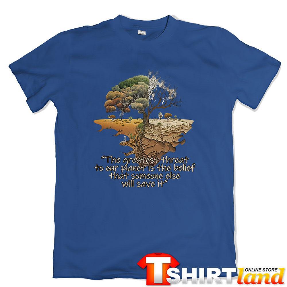 T-shirt Green Planet - "The greatest thread"