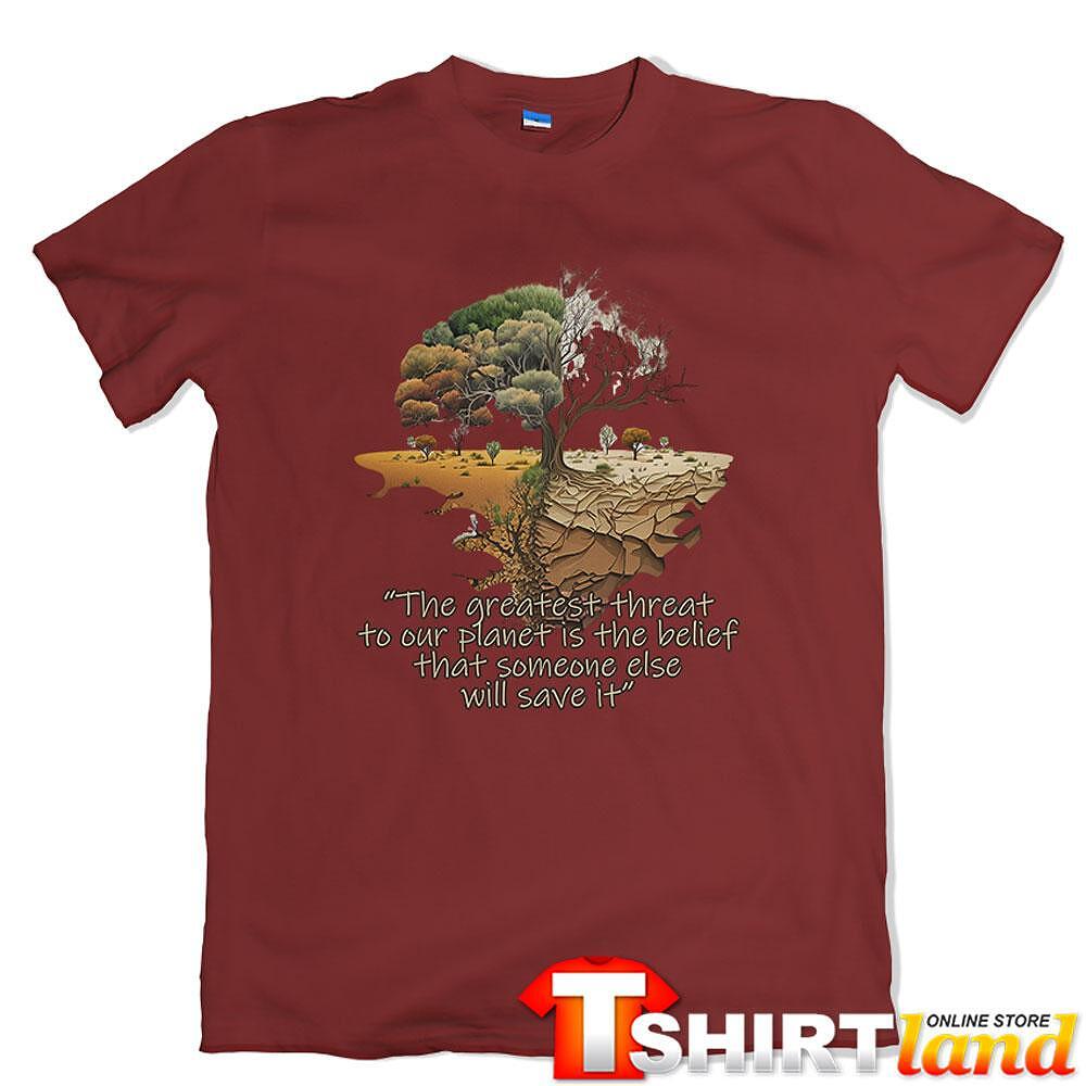T-shirt Green Planet - "The greatest thread"