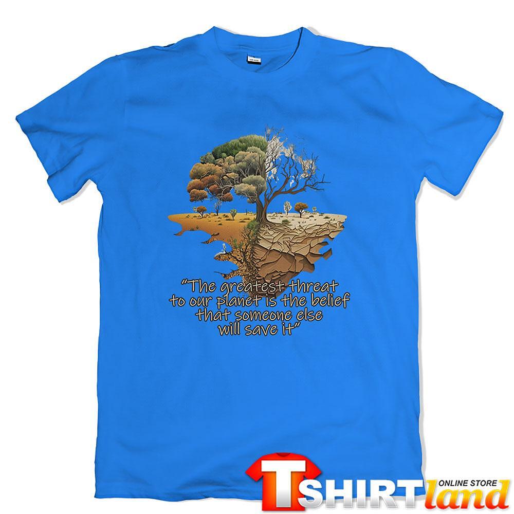 T-shirt Green Planet - "The greatest thread"