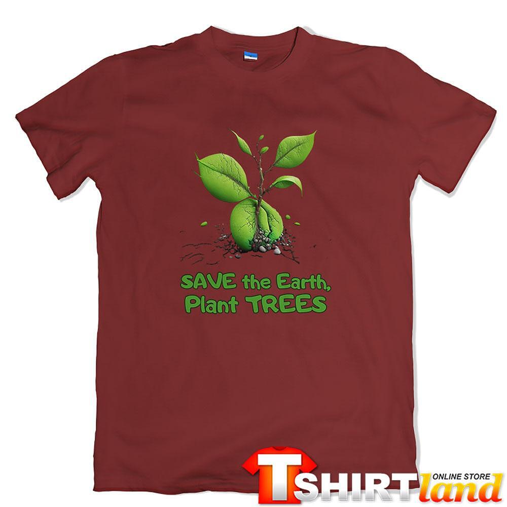 Green Planet T-shirt - "Plant Trees"