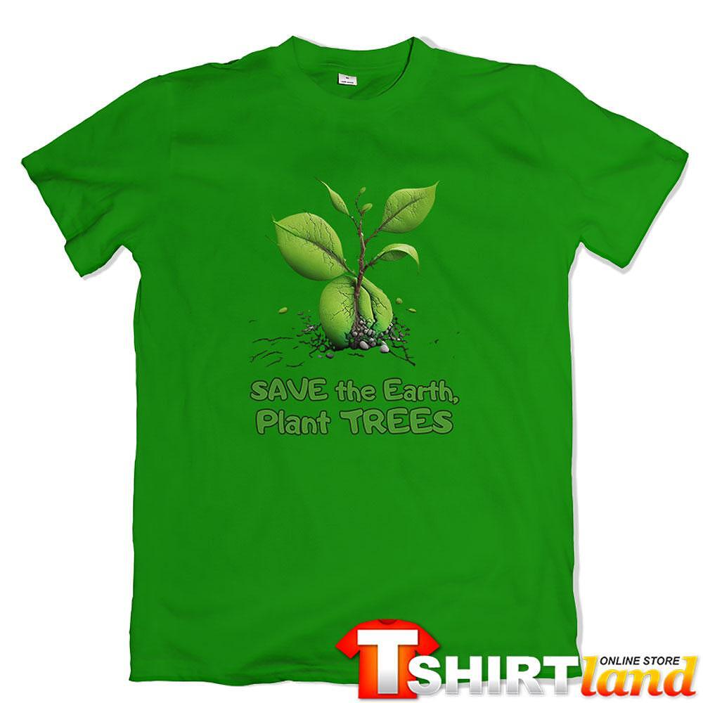 Green Planet T-shirt - "Plant Trees"