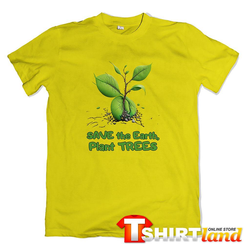 Green Planet T-shirt - "Plant Trees"