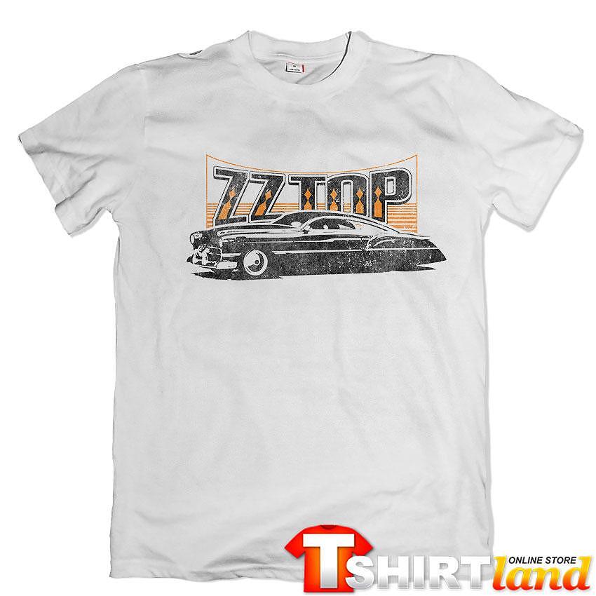 Тениска ZZ Top Retro car