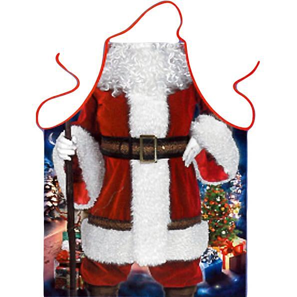 Funny Chef Apron SANTA CLAUS