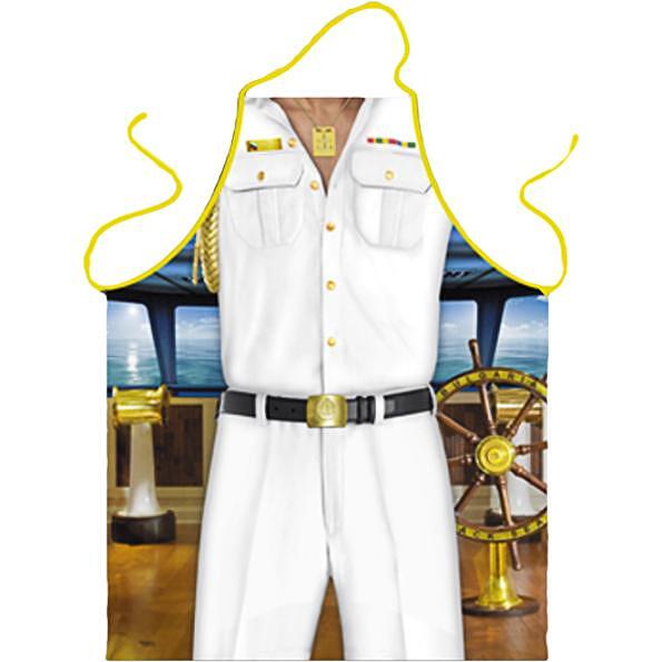 Funny Cooking Apron CAPTAIN