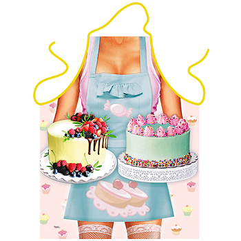Funny Cooking Apron SWEET TEMPTATION