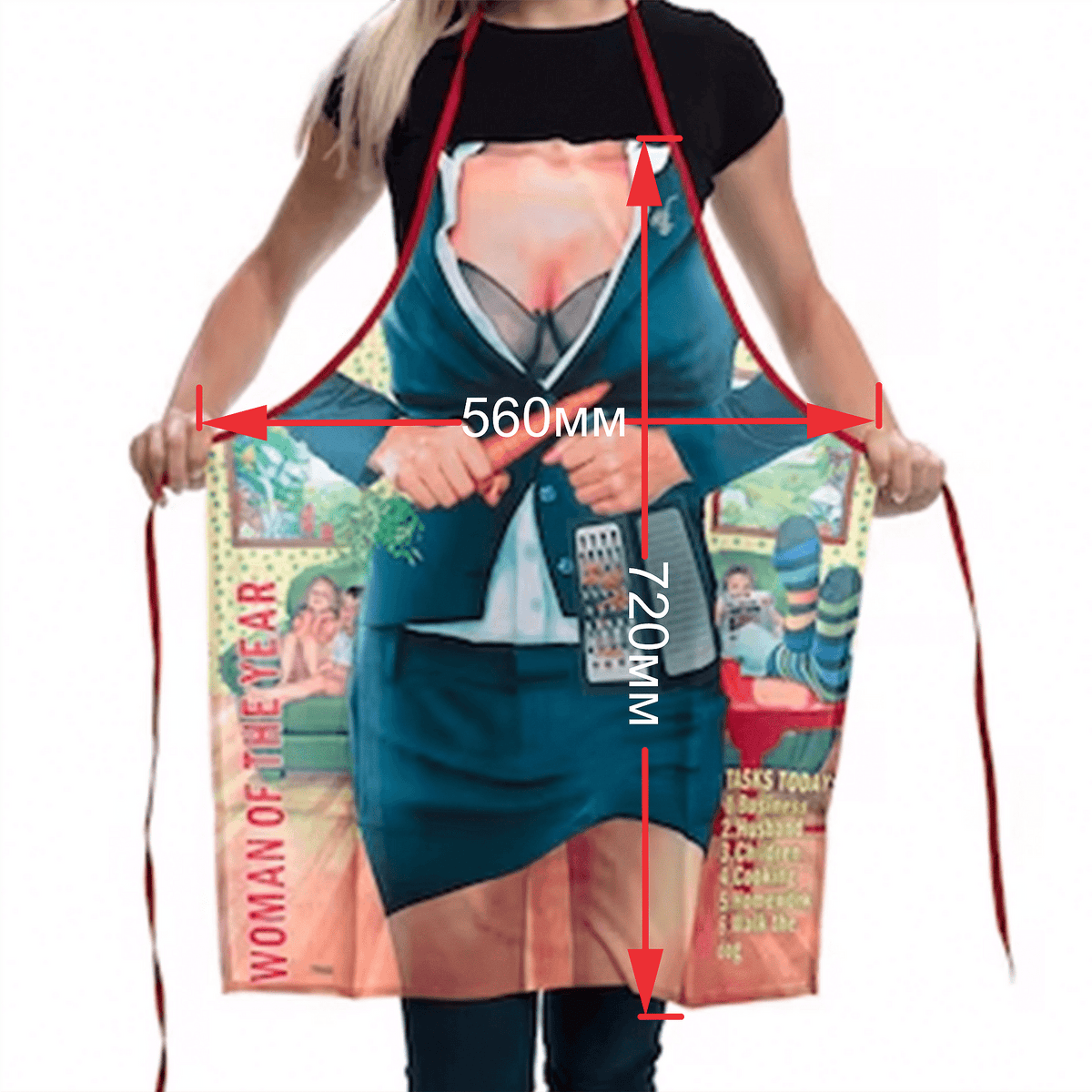 Funny kitchen apron MERMAID